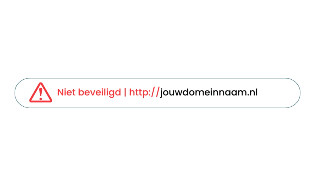 Onbeveiligde website