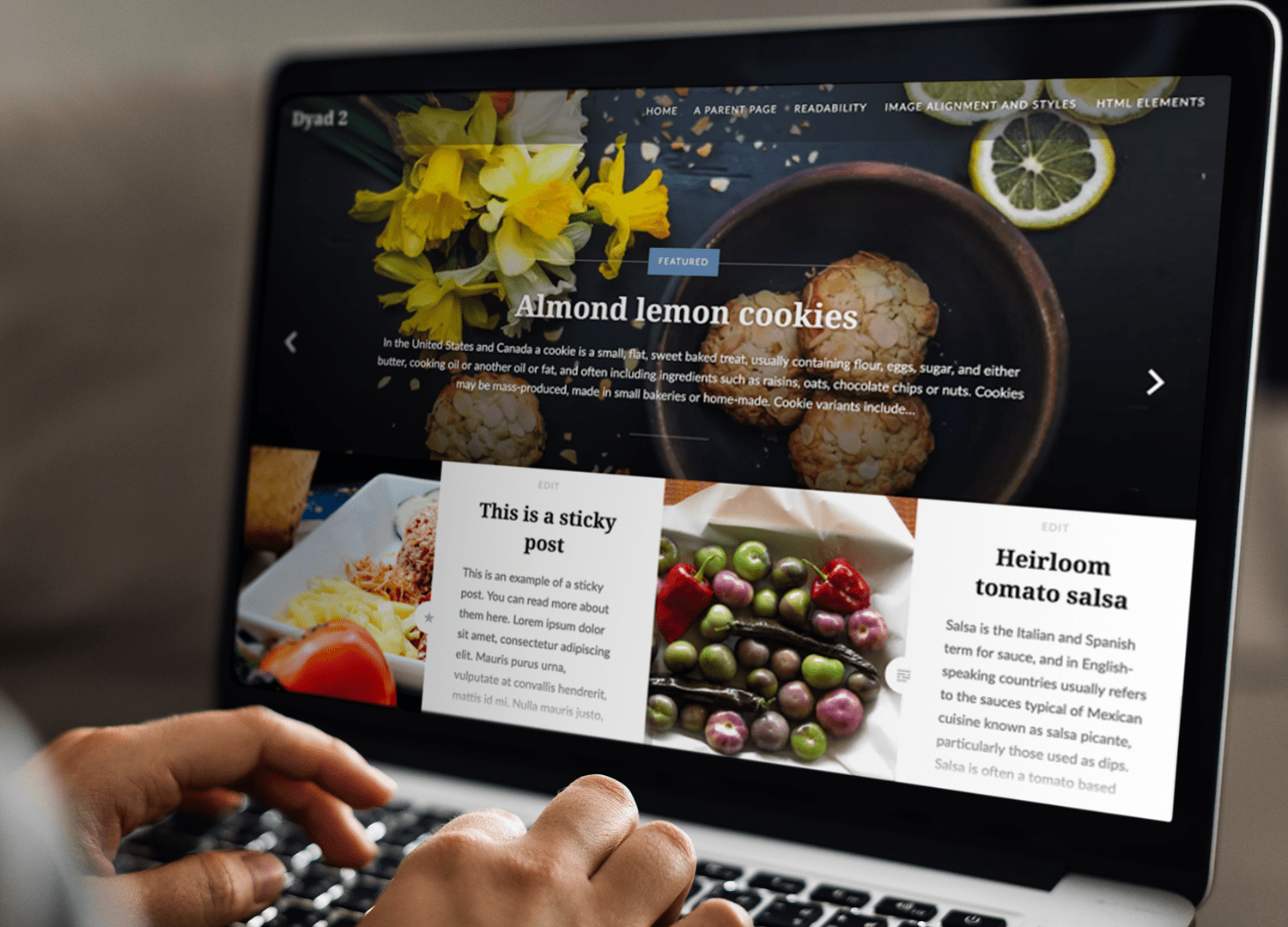 WordPress website